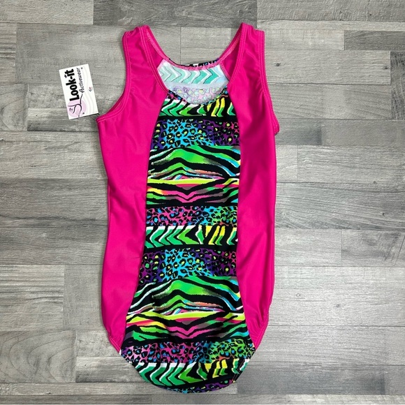 Look-It Activewear Girls Jungle Fever Leotard S - Picture 4 of 4